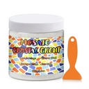Mosaic Crystal Grout, Mosaics Tile Tools, Mosaic Tile Accessories, Essential for Handmade Grouting and Perfect for DIY Craft Projects (8.8oz)