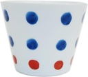 Hasami Ware 55571 Yasuso Kiln Buckwheat Inoguchi Polka Dot Crest