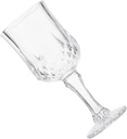 BESTOYARD Thick Diamond Stemmed Glass Wine Goblet – 10 oz Drinking Cup for Red Wine Parties and Cocktails – Elegant Beverage Glassware for Weddings and Celebrations