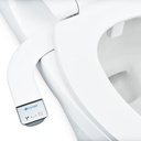 Brondell Bidet - Thinline SimpleSpa SS-150 Fresh Water Spray Non-Electric Bidet Toilet Attachment in White with Self Cleaning Nozzle