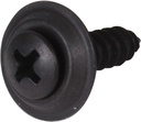 Hillman 3140 8 x 1-Inch Oval Phillips Trim Screw with Washer, 20-Pack