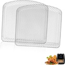 Air Fryer Dehydrator Rack for Chefman 6.3QT Digital Air Fryer Oven, Premium Air Fryer Oven Shelf Grill Crisper Plate Tray Insert Grate Rack Grid for Chefman 6.3QT Air Fryer, Dishwasher Safe