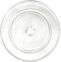 HQRP 15 3/4" Glass Turntable Tray Compatible with Whirlpool PD00053925 W10832238 W11340343 4931167 AP6892507 PS12728515 EAP12728515 Microwave Oven Cooking Plate 15.75-inch 400mm