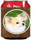Caroline's Treasures SS8788CC Chihuahua Can or Bottle Hugger Cooler Washable Drink Sleeve Collapsible Beverage Insulated Holder, Can Hugger, Multicolor