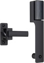 Wright Products Push Button Latch for Screen & Storm Doors - Replacement for Screen or Storm Door Handle, No Lock-Out Technology, Secure Screen and Storm Door Latch, Push Button (Modern, Black)