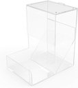 FixtureDisplays® 6" w x 8.6" h x 8" d Gravity Dispenser, Acrylic Plaxiglass Candy Bin Compartment 13035-1PC