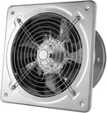 6''7''8'' Stainless Steel Kitchen Ventilator Exhaust Fume Household Exhaust Fan Exhaust Fan Wall Ventilator(EU,7inch)