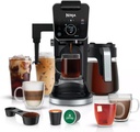 Ninja CFP301 DualBrew Pro Specialty 12-Cup Drip Maker with Glass Carafe, Single-Serve for Coffee Pods or Grounds, with 4 Brew Styles, Frother & Separate Hot Water System, Black