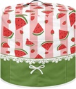 Cozeyat Slow Cooker Dust Cover Compatible with 8 Qt, Cute Summer Watermelon Pattern Pressure Cooker Covers, Stain-resistant Rice Cooker Covers