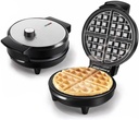 Waffle Maker with Adjustable Temperature Control,Non-Stick Fluffy Filled Waffle Maker for Thick Waffles, Hash Browns, Sandwiches, Eggs, Easy to Clean, Stainless Steel, 20240406