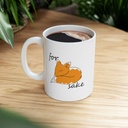 Funny Cute Relatable For Fox Sake Silly Joke Prank Gag Animal Ceramic Mug - Funny Adult Cute Fox Gift Mug 11oz, 15oz #Mug249