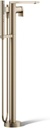 Kohler K-T73087-4-BV Composed Floor-mount bath filler trim with handshower, Vibrant Brushed Bronze