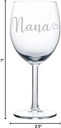 MIP Brand Wine Glass Goblet Nana With Heart (10 oz)