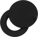 Metal Door Peephole Privacy Cover Waterproof Cat Eye Viewer Cover Self-Adhesive Installation for Front Bedroom Doors Enhanced Security Dust Protection