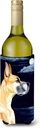 Caroline's Treasures 7100LITERK Fawn Great Dane Moonlight Stroll Wine Bottle Hugger Bottle Cooler Sleeve Hugger Machine Washable Collapsible Insulator Beverage Insulated Holder