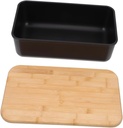 Alipis Bread Storage Box Stylish Multi-functional Dessert Container for Home Organization Capacity Bakery Food Holder Keeps Bread Fresh and Dust for Kitchen Use