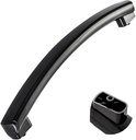 XIIW Upgraded WB15X24435 Microwave Oven Door Handle Compatible with General Electric GE Hotpoint Microwave