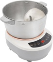 5L Electric Dough Kneader with Fermentation - Stainless Steel Bowl, Microcomputer Timer, 200W Powerful Flour Kneading Machine Perfect for Home & Commercial Use
