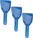 3pcs Heavy-Duty Ice Remover Shovel Set Kitchen Cleaning Tool for Freezers and Refrigerators Ergonomic Grip Versatile Frost Spade for Effortless Ice Removal