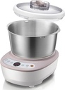 Household Stand Mixer Dough Kneading Machine with Ferment Function, Machine Intelligent Timing Stainless Steel Large Capacity for Most Home