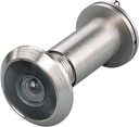 TOGU TG2814YG-SN Solid Brass UL Listed 220-degree Door Viewer with Heavy Duty Privacy Cover for 1-3/8" to 2-1/6" Doors, Satin Nickel Finish