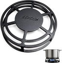Feekoon Heat Diffuser for Gas Stove, 9.4 Cast Iron Flame Tamer, Stove Top Simmer Plate to Even Heat Distribution