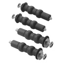 4Pack Toilet Seat Hinge Screw Kit for TOTO Toilet Seat Bolts for TOTO Toilet Parts Replacement THU651N Toilet Parts Hardware Kit