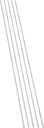 Palisade 94 in. L-Trim in Carrara Marble (5 Pack)