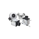 Fantech PB 270L10V-2 270 CFM Dual Grille Bath Fan 10W LED Light and Vent only, Uses 4" and 6" Duct