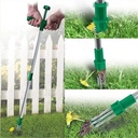 Stand Up Weeder, Standing Plant Root Remover Manual Weed Puller Root Removal Tool with 3 Claws - Hand Weeder Gardening Tool Stainless Steel 39" Long Handle and High Strength Foot Pedal