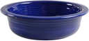 Fiesta® Classic Rim Large Serving Bowl, 40oz (8.25") – Durable Ceramic, Lead-Free, Dishwasher/Microwave/Oven Safe – Made in USA Dinnerware - Twilight