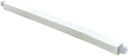 Ez-Flo 15194 36 Inch Plastic Towel Bar - Solid White, Made To Be Cut To A Desired Length
