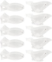 10Pcs Manual Lemon Juicer Transparent Acrylic Fish Bird Shaped Lemon Squeezer for Home Kitchen Cooking