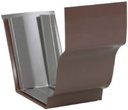 AMERIMAX HOME PRODUCTS 1920919 4-Inch Galvanized Slip Joint, Brown