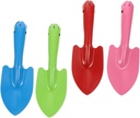 4pcs Garden Hand Shovel Small Iron Planting Spade Trowel for Digging Weeding and Transplanting Multi-Functional Gardening Tools for Outdoor Use