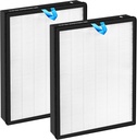 Vital 200S Replacement Filter for LEVOIT Vital 200S Air Purifier, 3-in-1 True HEPA and High Efficiency Activated Carbon Filter, Part# Vital 200S-RF,2 Pack,White