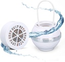 Water Filters for Bathtub 2500Gallons of Filtration BPA Free - for Bathroom Shower Bath Filter for Tub