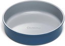 Caraway Non-Stick Ceramic 9” Circle Pan - Naturally Slick Ceramic Coating - Non-Toxic, PTFE & PFOA Free - Perfect for Birthday Cakes, Tartes, & More - Navy
