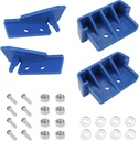 D1100 Series End Cap Kit - for Werner Ladder Extension Accessories - Model 25-3 Aluminum Ladders Replacement Parts