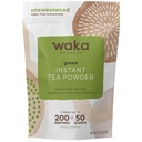 Waka Instant Green Tea Mix, Classic - 100% Tea Leaves, No Additives, Unsweetened Tea Powder for 50 Quarts or 200 Cups – Easy Quick Hot and Iced Teas (4.5oz)