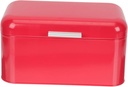 GLEAVI Vintage Bread Box with Lid Airtight Kitchen Storage Container for Fresh Bread Iron Bread Keeper Rustic Design for Kitchen Supplies and Countertop
