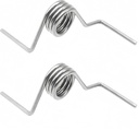 Upgraded DA81-01345B French Refrigerator Door Spring Compatible With Samsung GE Fridge RF18HFENBSR RF217ACBP RF217ACPN RF217ACRS RF267AEBP Etc Models Replace WR02X12650 DA81-01345A Spring - 2 Pack