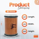 Diamond Rolling Knife Sharpener Kit - Manual Kitchen Knife Sharpener Set Multi-Angle Magnetic Holder(15° & 20°) Premium Magnetic Roller sharpener for Razor-Sharp Edges