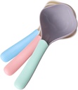 3Pcs Pet Food Scoop Plastic Cat Dog Food Shovels for Easy Feeding Random Color and Easy to Pet Food Dispenser