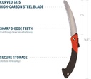 Gemplers Professional Folding Pruning Saw with 7” Blade