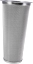 Mobestech 304 Stainless Strainer Cone Mesh Filter for Home and Kitchen Reusable Tea Sieve Rigid Edge for Coffee Aficionados and Tea Connoisseurs