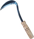 tBesme Japanese Weeding Sickle - Hand Hoe/Sickle is Perfect for Weeding and Cultivating