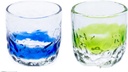 The Trigger Wire Wrap Glasses Set of 2 (Blue, Green)
