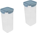 2pcs Reusable Airtight Yogurt Storage Box Container for Bread Fruits and Cereal Leakproof Kitchen Storage Case Yogurt Fermenting