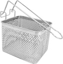 Cabilock Stainless Steel Square Basket Kitchen Drainage Frying Basket Only Sink Strainer